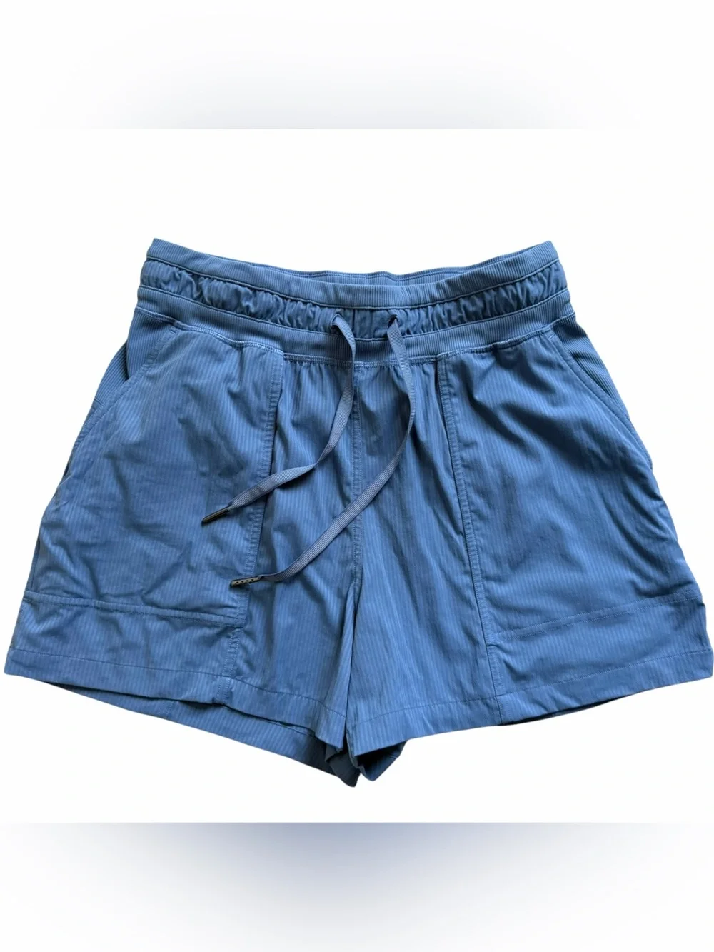 Lululemon Dance Studio High Rise Shorts 3.5” Size 4 Oasis Blue Activewear Gym
